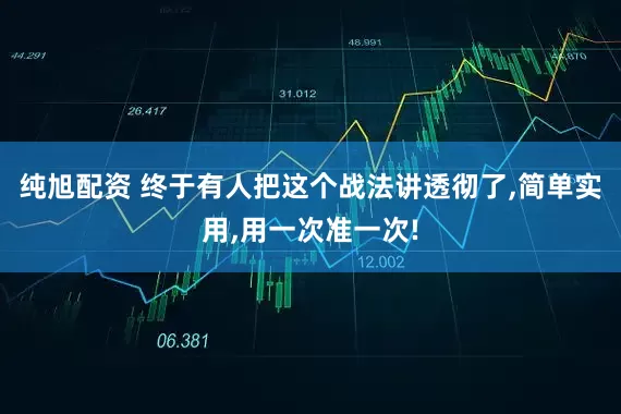 纯旭配资 终于有人把这个战法讲透彻了,简单实用,用一次准一次!